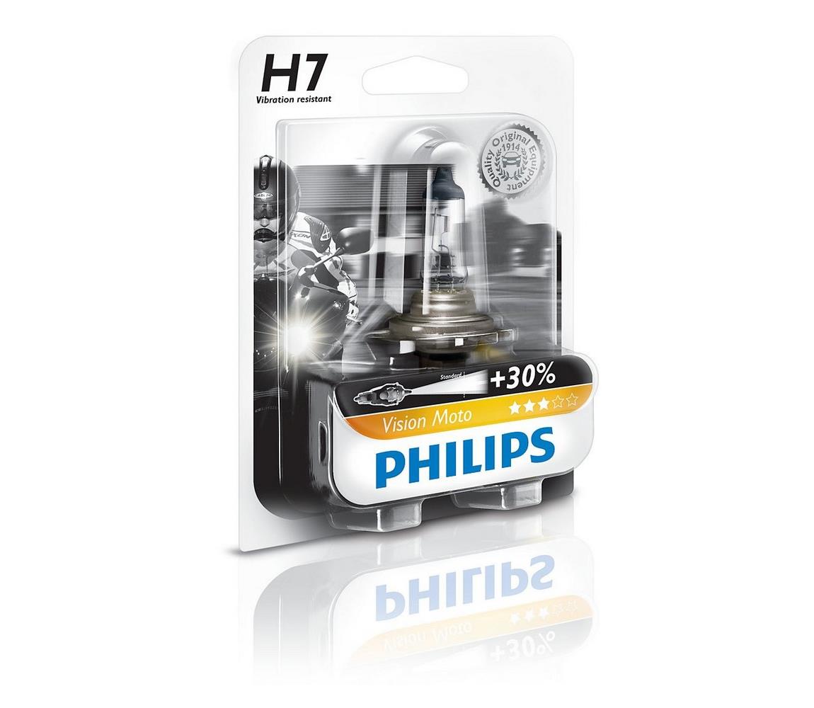 Philips Motožárovka Philips X-TREME VISION MOTO 12972PRBW H7 PX26d/55W/12V 3200K P3253